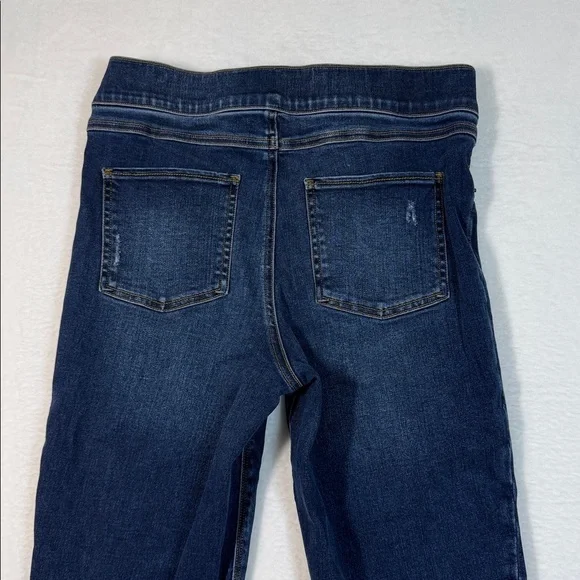 SPANX Classic Blue Denim Pants Medium - Picture 10 of 11